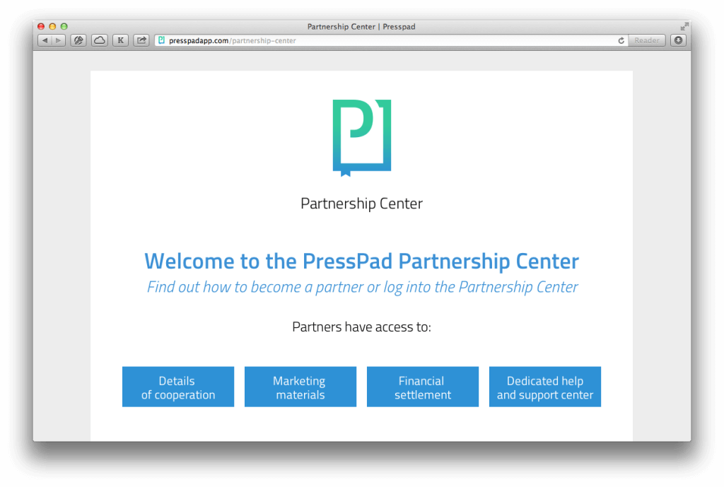 presspad-parthership-center