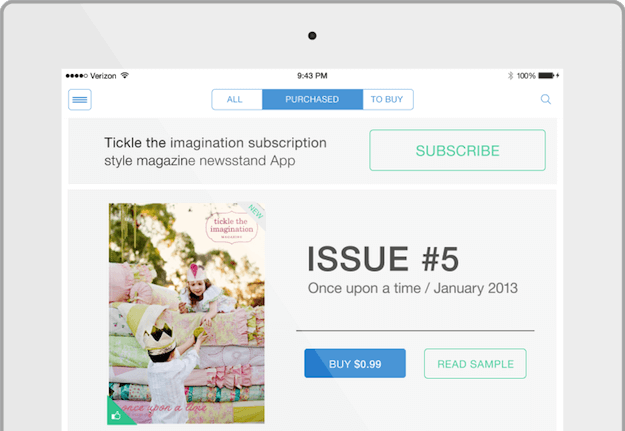 PressPad iOS7 mobile app