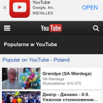 YouTube uses Apple smart banner