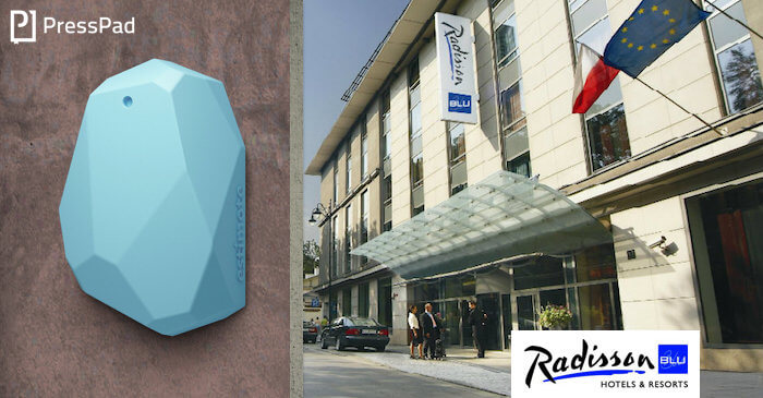 PressPad iBeacon Press Lounge