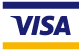 We accept payments with VISA