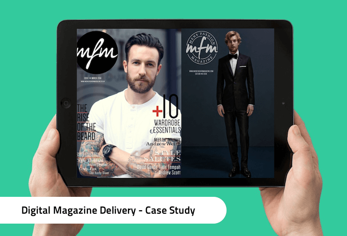 Men's Fashion Magazine on iPad